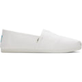TOMS Alpargata Espadrilles Blanches Pour Hommes En 100% Coton
