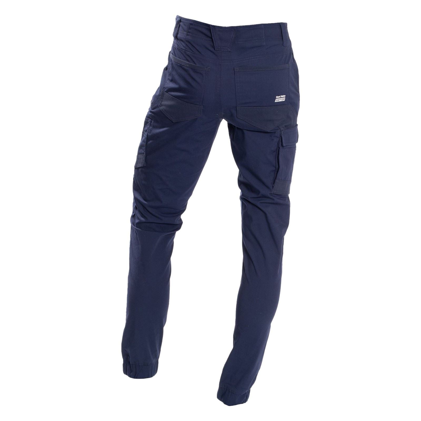 Hard Yakka Raptor Cuff Pantalons Extérieurs En Coton Pour Hommes Bleus