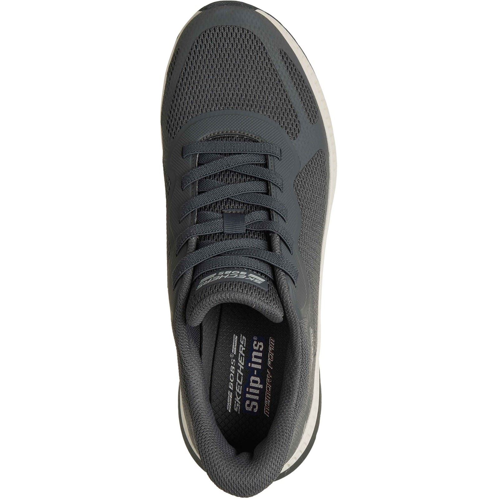 Skechers BOBS Sport Squad Chaos 4 Baskets Pour Hommes En Charbon