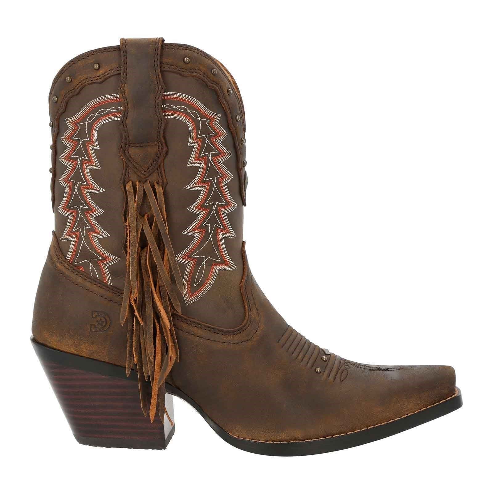 Durango Bottes Pecan En Cuir Pour Femme Crush