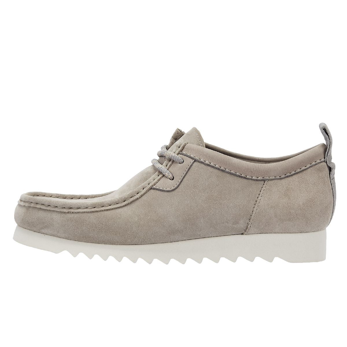 Clarks Main Wallabee FTRE Lo  Chaussures À Lacets En Daim Gris Pour Hommes