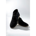 Hush Puppies Samuel Bottes Noires En Daim Pour Homme