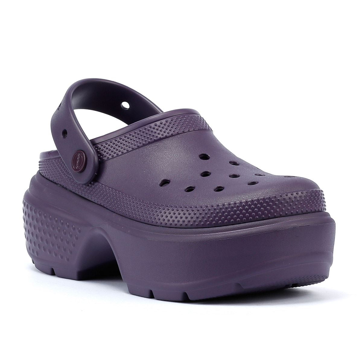 Crocs Stomp Sabots Iris Foncé Pour Femmes