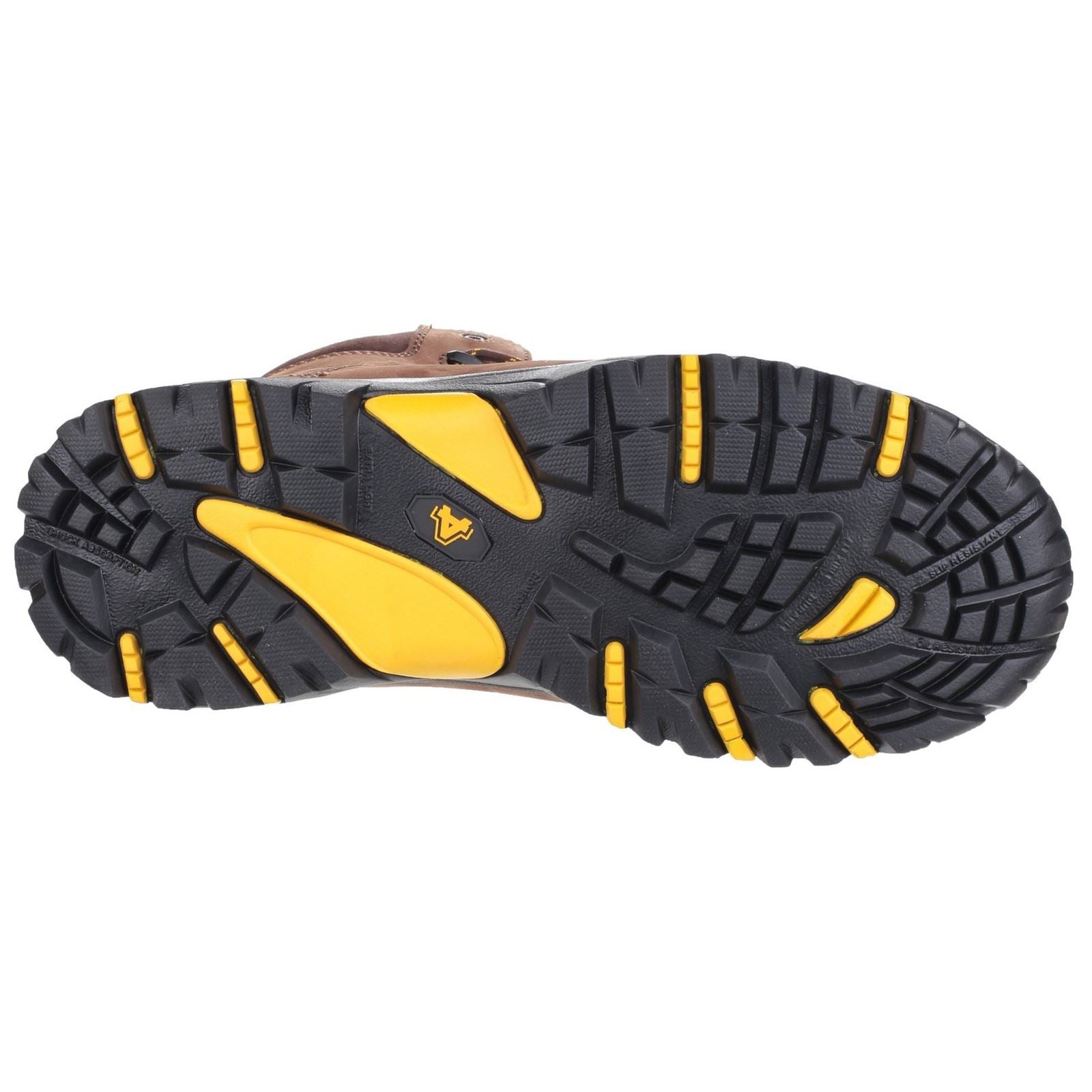 Amblers Safety  Bottes De Sécurité En Cuir Marron As995 Pillar