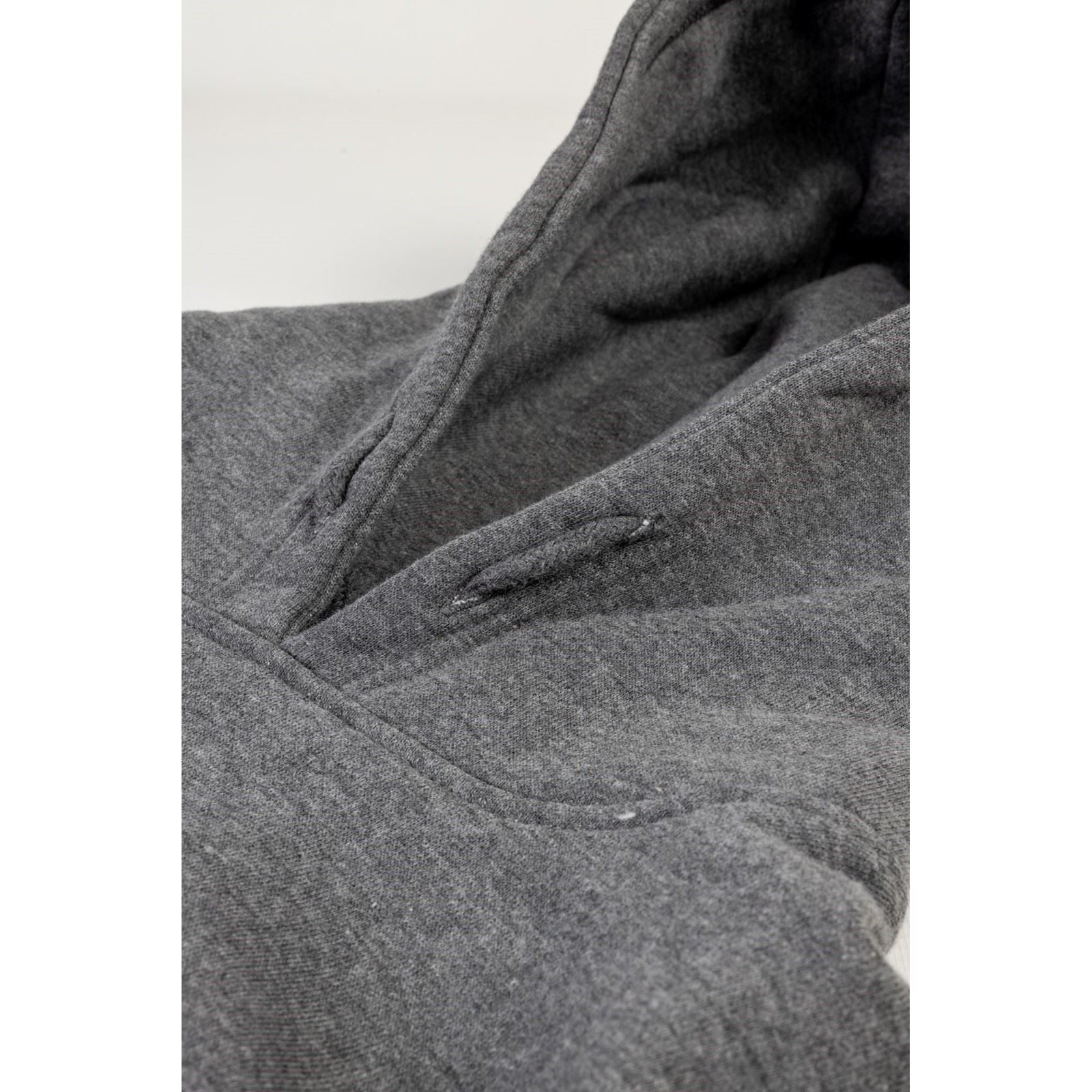 Caterpillar Trademark Sweat À Capuche Gris En Coton Pour Homme