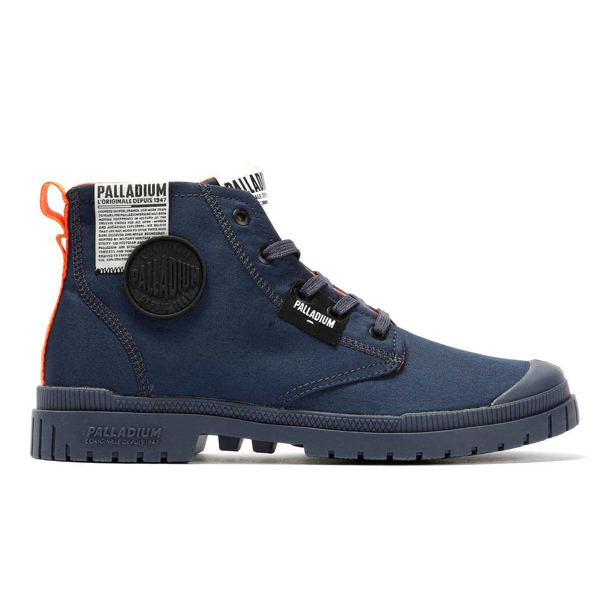 Mephisto Pampa SP20 Overlab Bottes Bleues En Coton Pour Hommes