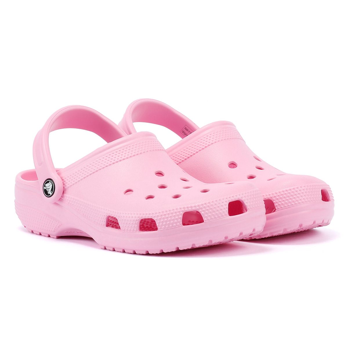Crocs Classic Sabots En Tweed Rose Pour Femmes