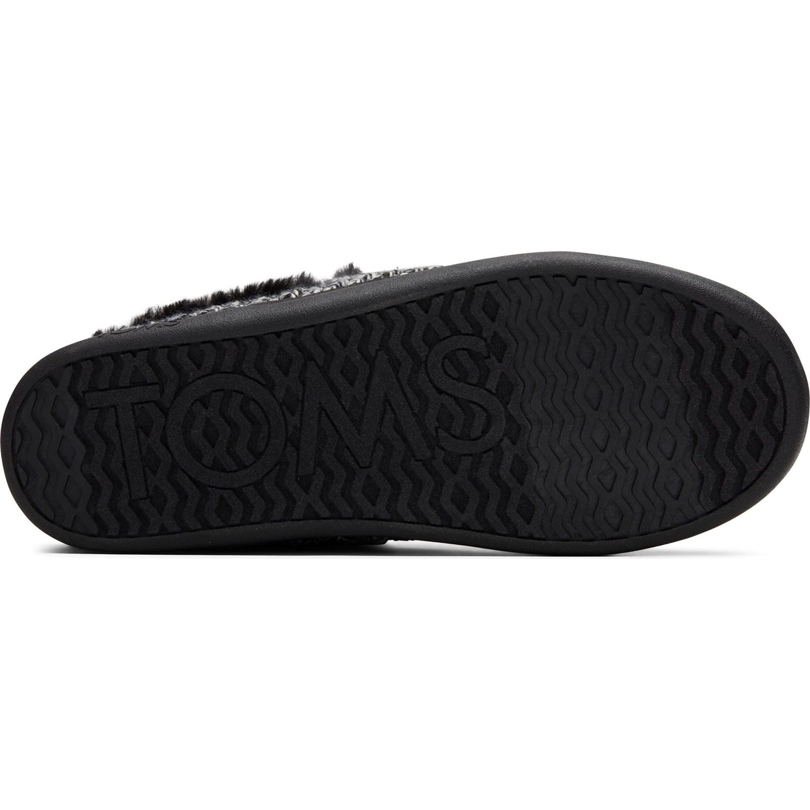 TOMS Sage Pantoufles En Tricot Confortable Pour Femmes En Mélange De Polyester