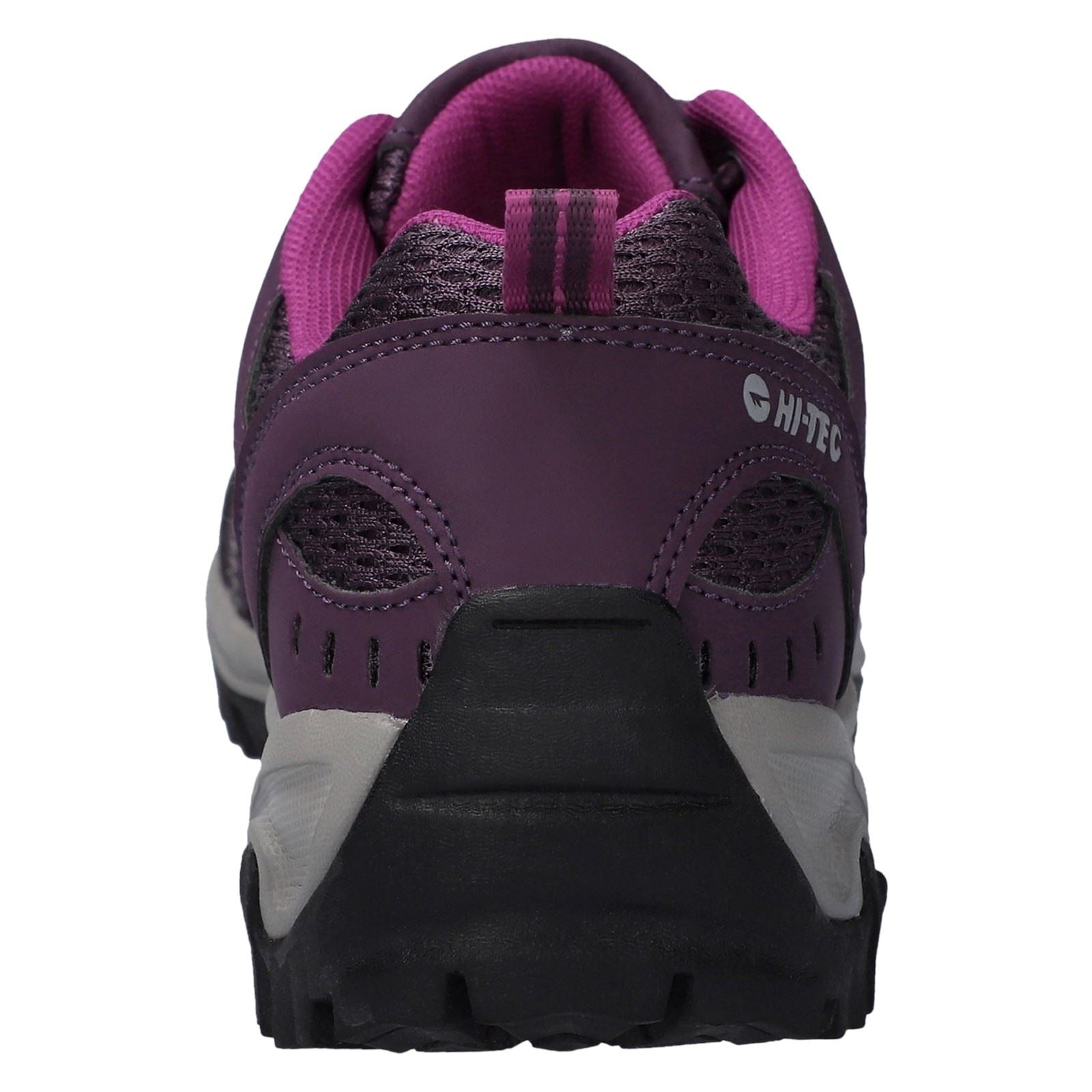 Hi-Tec Jaguar Bottes De Randonnée En Polyester Pour Femme, Couleur Prune Italienne/fuchsia Festival