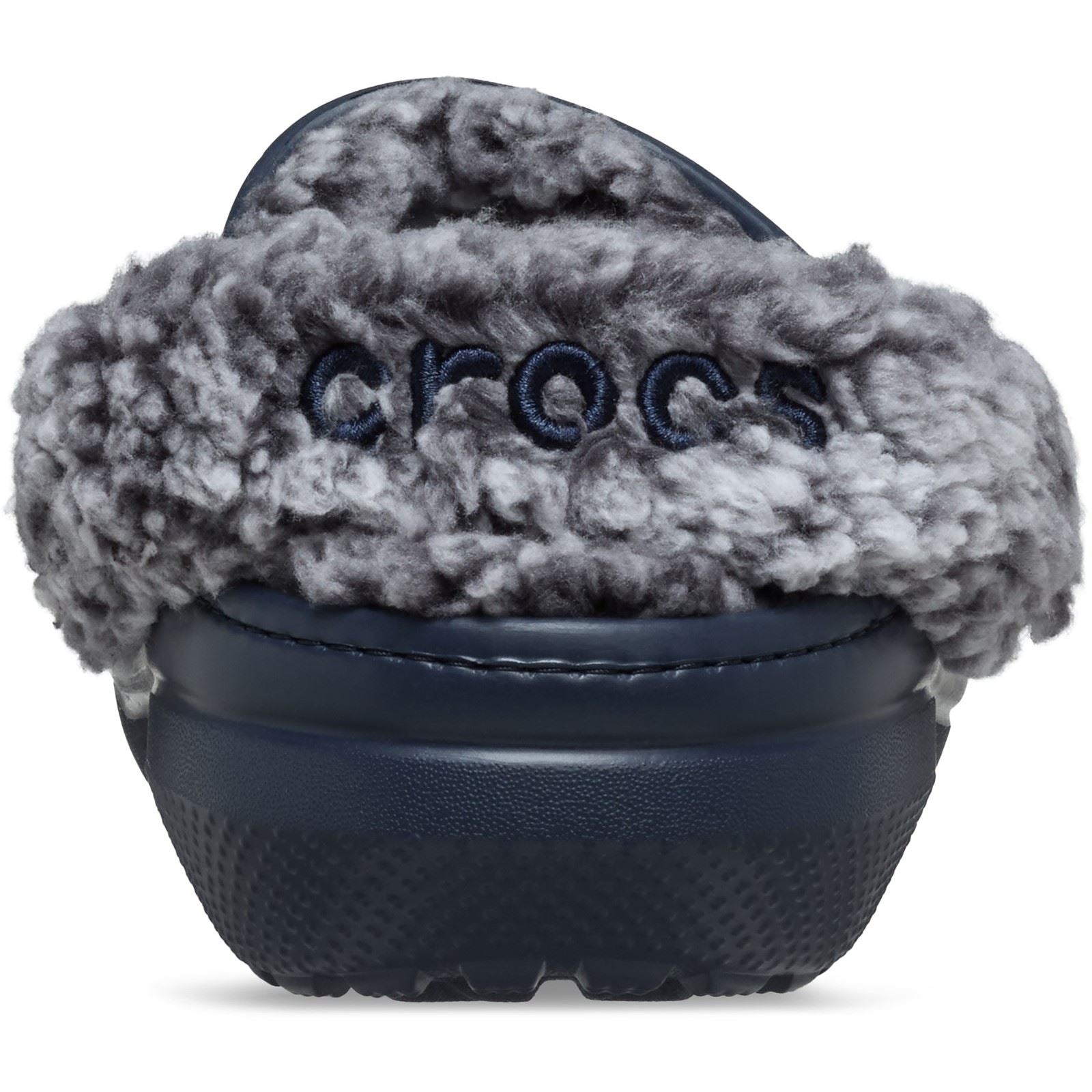 Crocs Classic Fleece Lined Sabots En Thermoplastique Bleu Marine