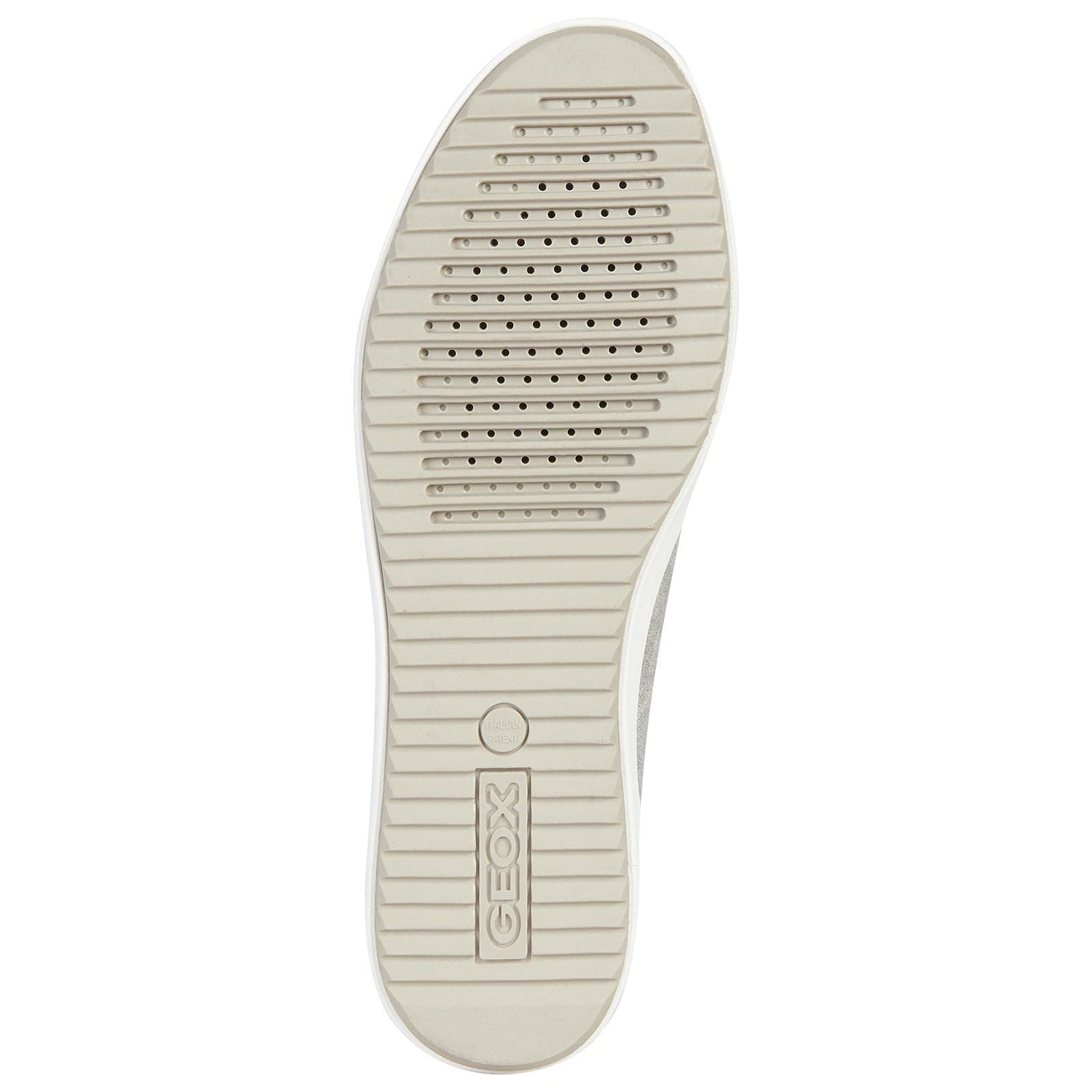 Geox D Blomiee A Baskets Argentées Pour Femmes