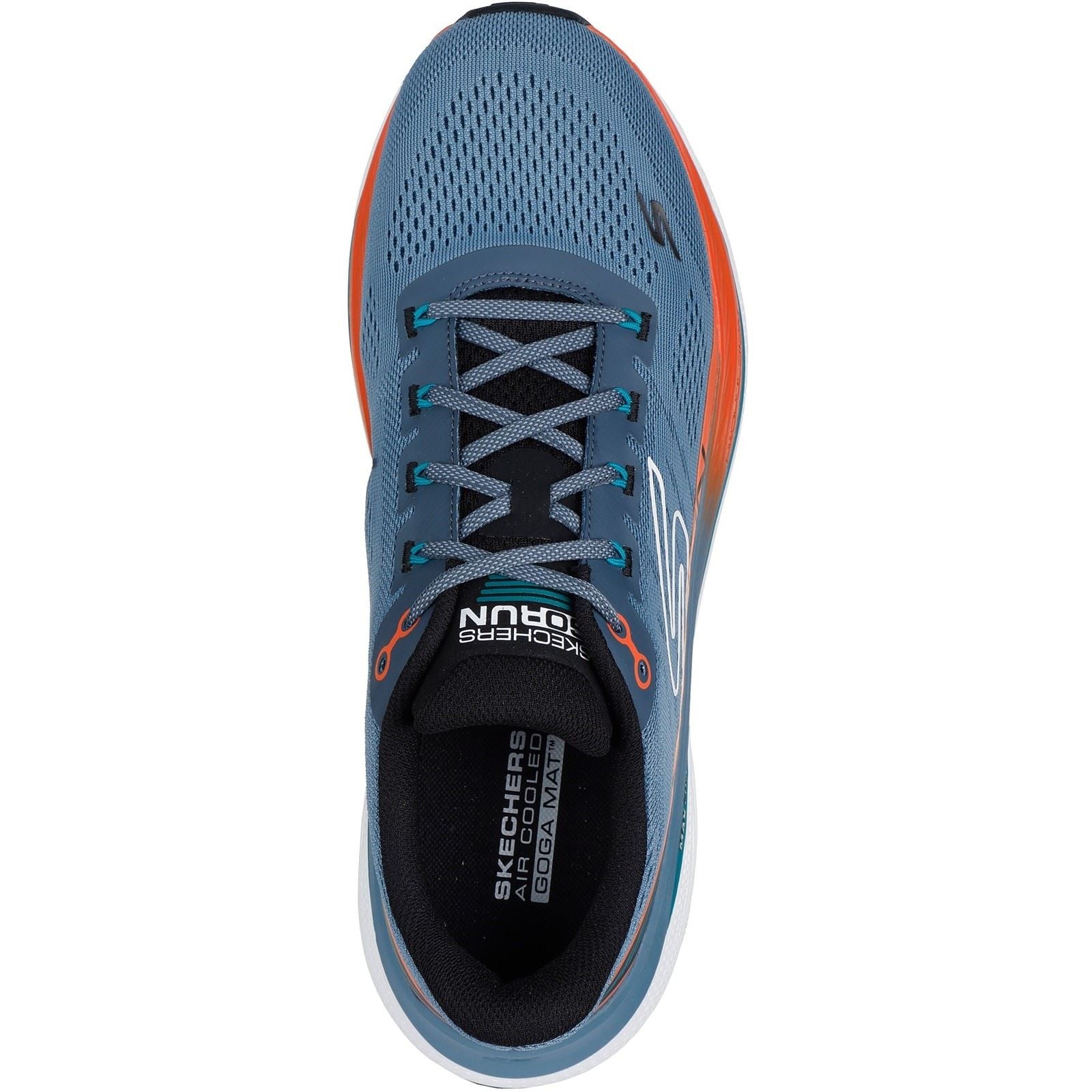 Skechers Performance Max Cushioning Propulsion Sneakers En Toile Pour Hommes De Couleur Ardoise