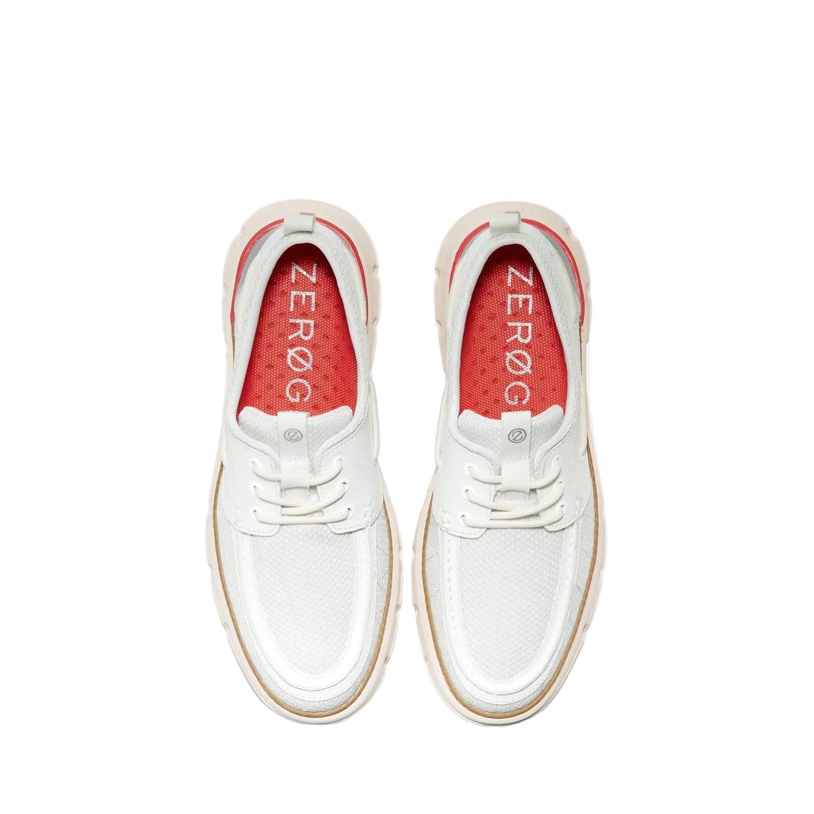 Cole Haan 4.ZeroGrand Regatta Chaussures Bateau Pour Hommes Blanc De Blanc