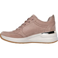 Skechers Billion 2 Prissy N Plush Baskets Pour Femmes En Textile Taupe