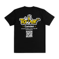 T-shirt Tower London Camden Noir