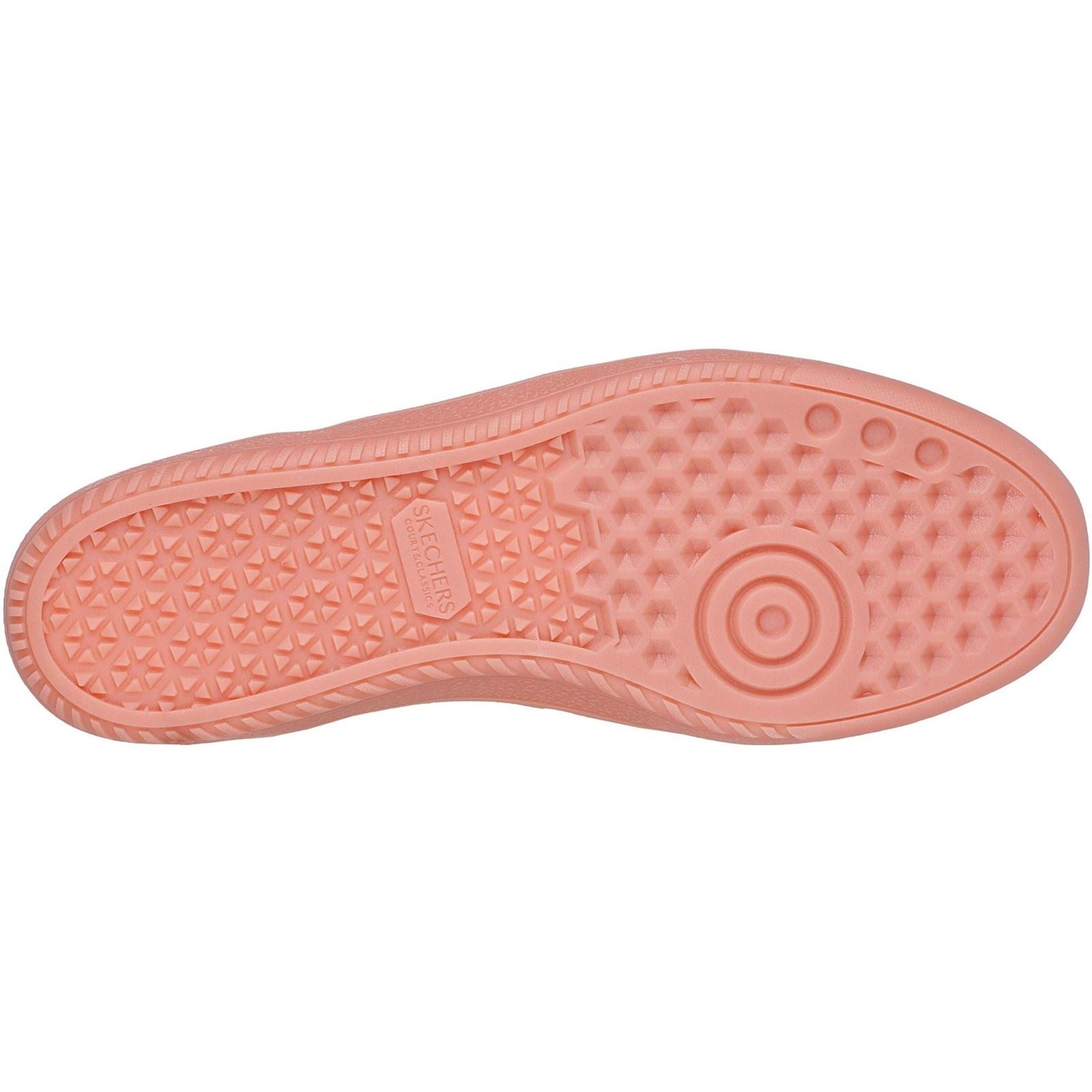 Skechers Hotshot For The Win Baskets En Cuir Pour Femmes Naturelles/Multicolores