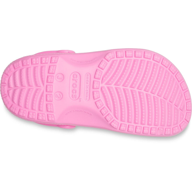 Crocs Classic Chaussures Plates Roses En Taffetas Thermoplastique
