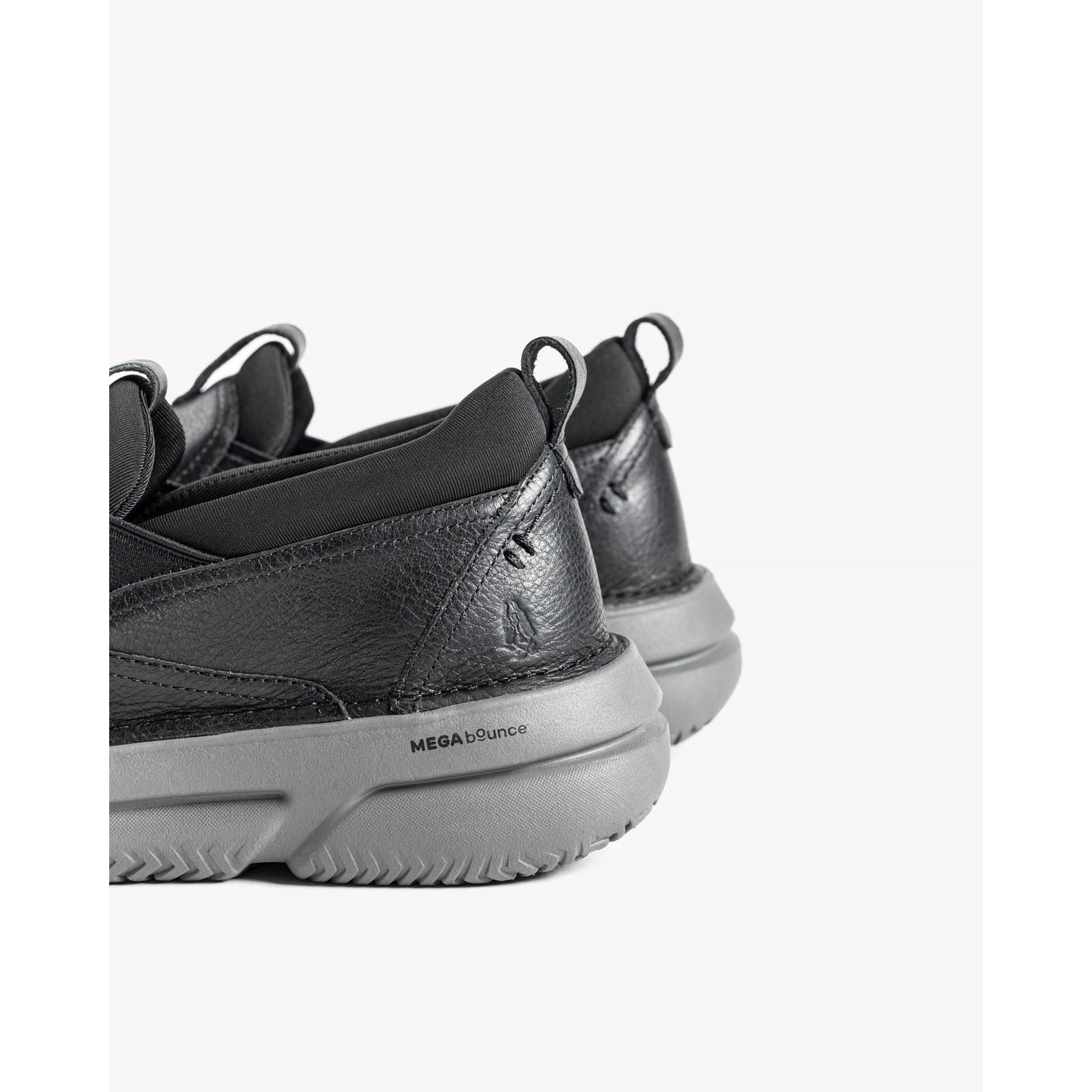 Hush Puppies Baylor Baskets En Cuir Noir Pour Hommes