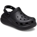 Crocs Classic Crush Les sabots noirs pour femmes Eva