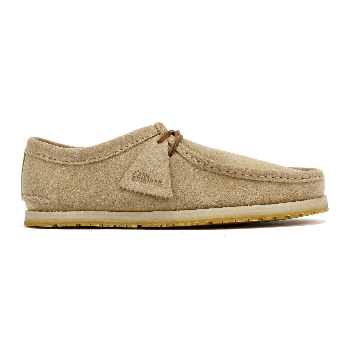 Clarks Originals Godney Lace Chaussures À Lacets Beige Pour Hommes En Suède