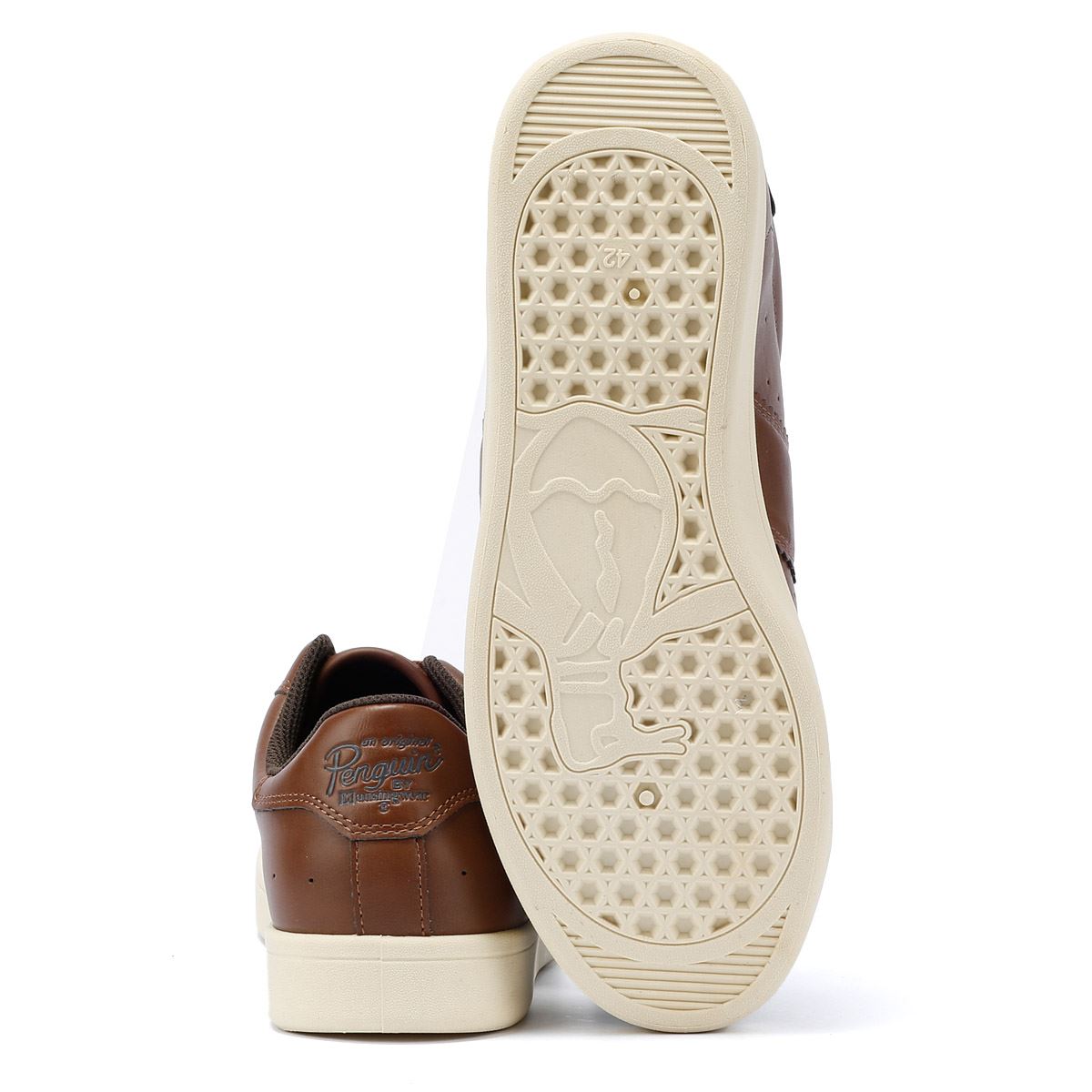 Penguin Steadman Baskets Marron Pour Hommes