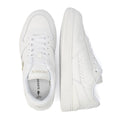 Lacoste T-Clip Baskets Blanches En Cuir Pour Femmes