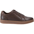 Hush Puppies Madden Baskets En Cuir Pour Homme Couleur Café