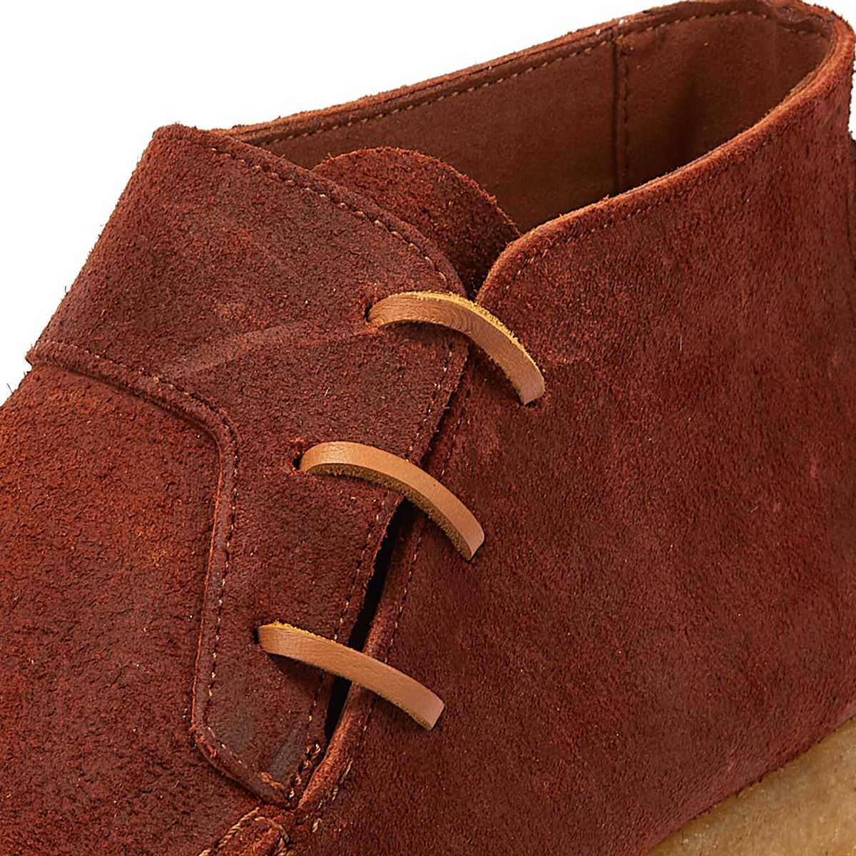 Clarks Bottes Rouille Pour Hommes Originals