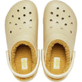 Crocs Classic Lined Sabots En Sésame Pour Hommes En Thermoplastique