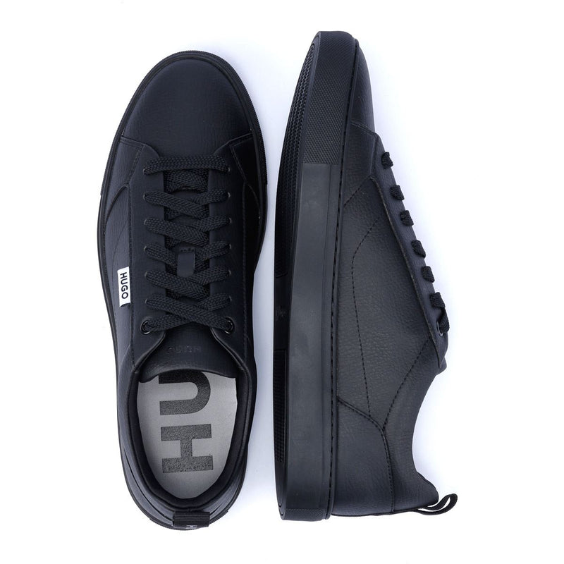 Hugo Morrie Tennis Baskets Noires Pour Hommes