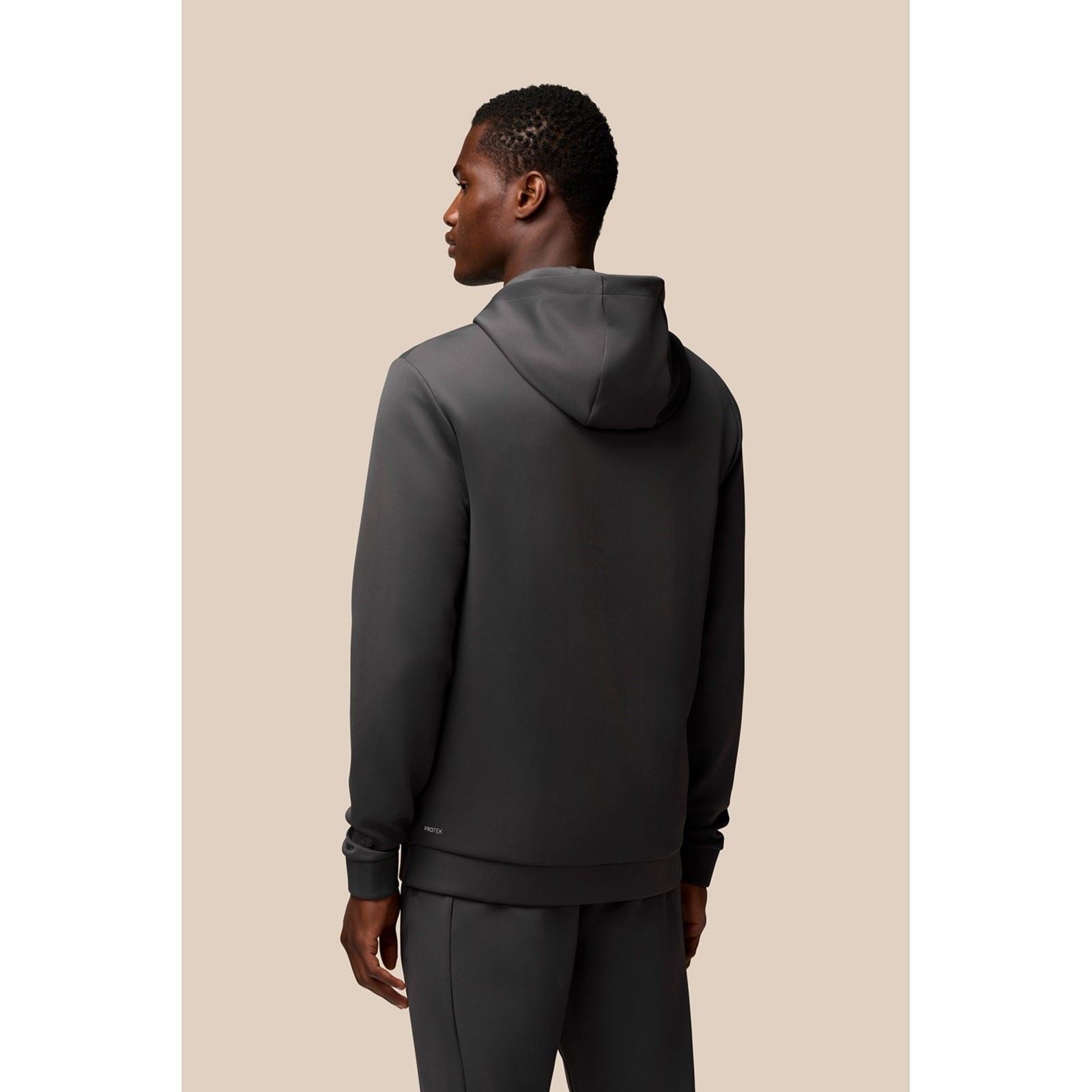 Castore Scuba Hoody Sweat À Capuche Gris En Polyester Pour Homme