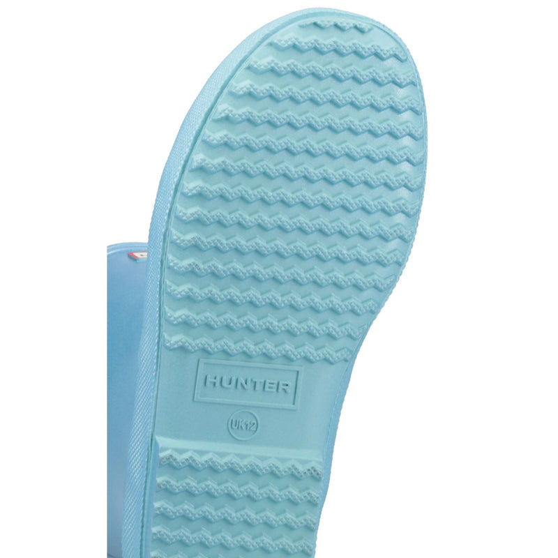 Hunter First Nebula Bottes En Caoutchouc Bleues Pour Piscine.