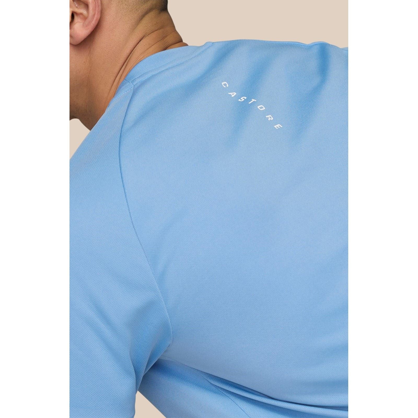 Castore Adapt Training T-Shirt T-Shirts De Sport Pour Hommes En Polyester Bleu