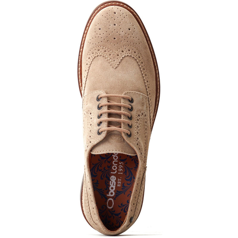 Base London Hatfield Chaussures De Ville En Cuir Pour Homme.