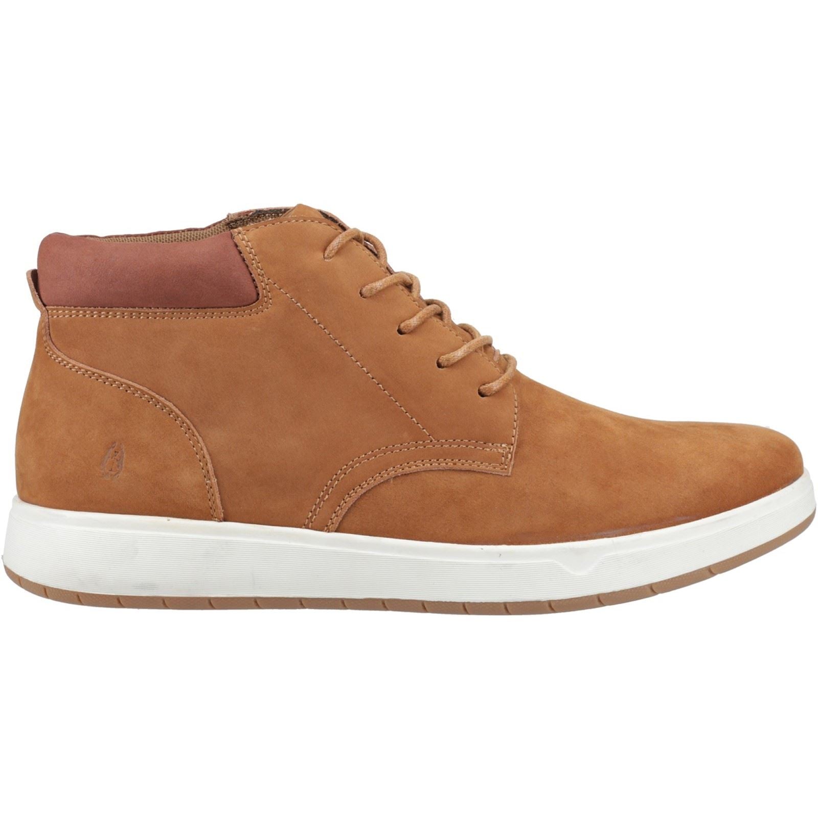 Hush Puppies Bronko Chukka Bottes En Cuir Pour Homme Couleur Tan