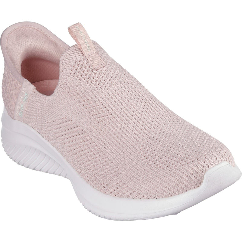 Skechers Ultra Flex 3.0 Easy Win Sneakers En Textile Pour Femme, Couleur Rose