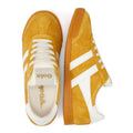 Gola Elan Baskets Jaunes Pour Femmes En Daim