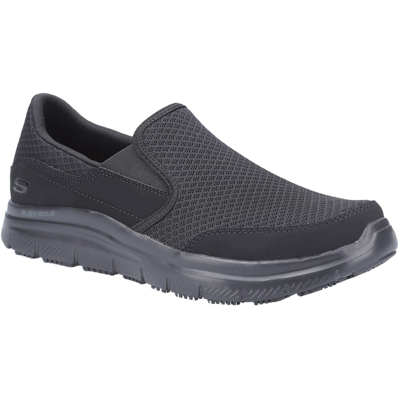 Skechers Workwear Flex Advantage - McAllen Sr Baskets De Sécurité Noires Pour Hommes