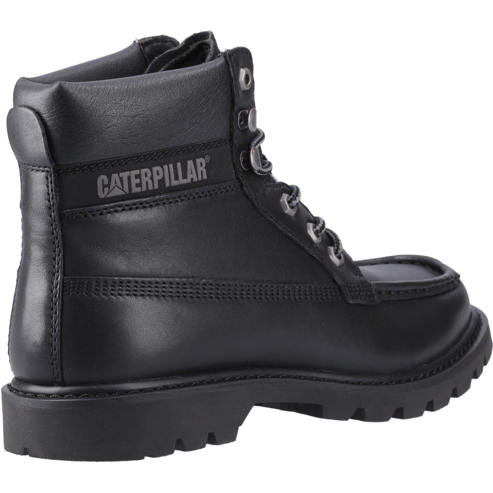 Caterpillar Colorado Moc Toe Bottines En Cuir Pour Hommes Noires
