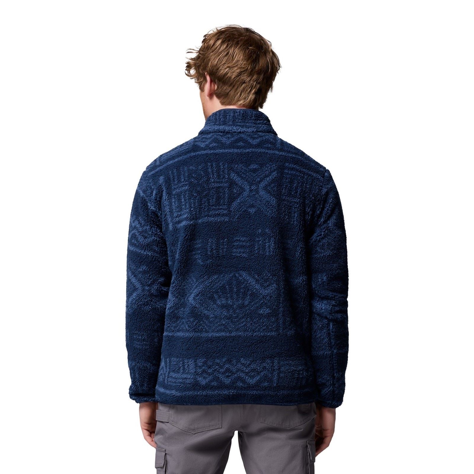 Columbia Rugged Ridge High Pile Half Zip Pulls À Col Zippé Pour Hommes Bleus