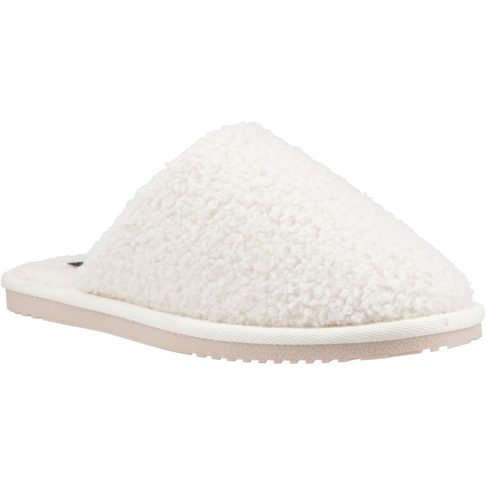 Hush Puppies Joanna Chaussons Crème Pour Femme En Textile