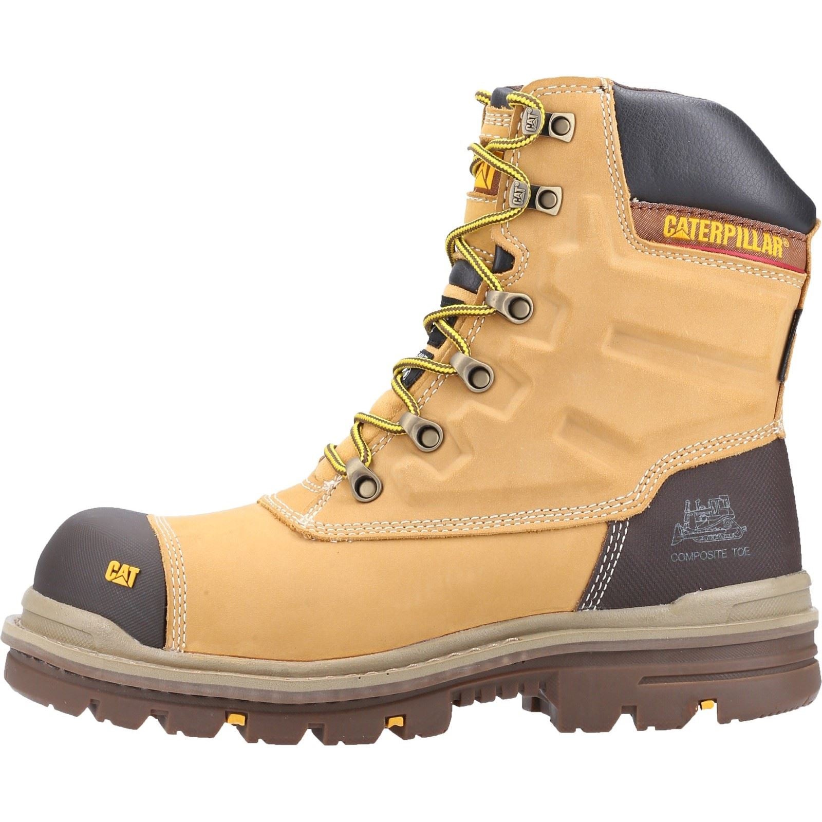 Caterpillar  Bottes De Sécurité Premier Nubuck Honey