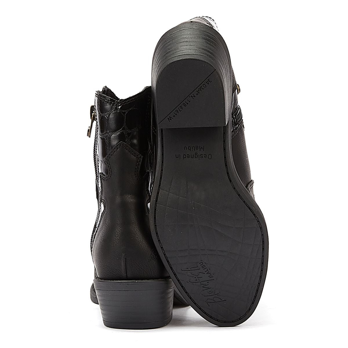Blowfish Malibu Bottes Noires Pour Femmes