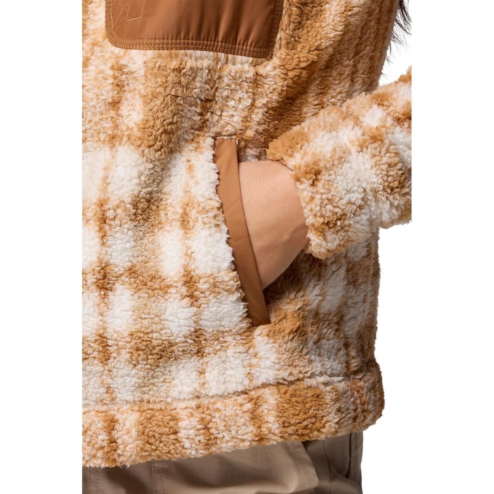 Columbia West Bend 1/4 Zip II Pull En Polyester Pour Femme Marron