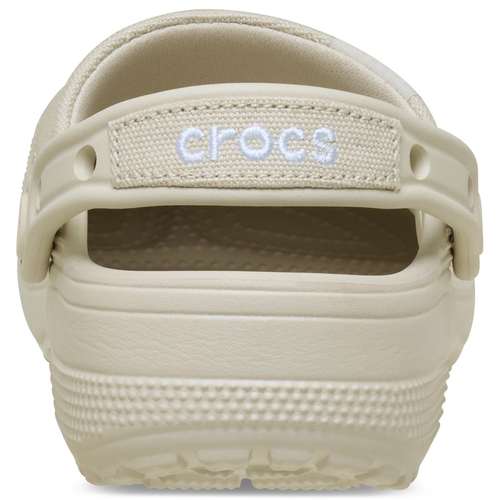 Crocs Classic Crafted Cotton Stucco Sabots