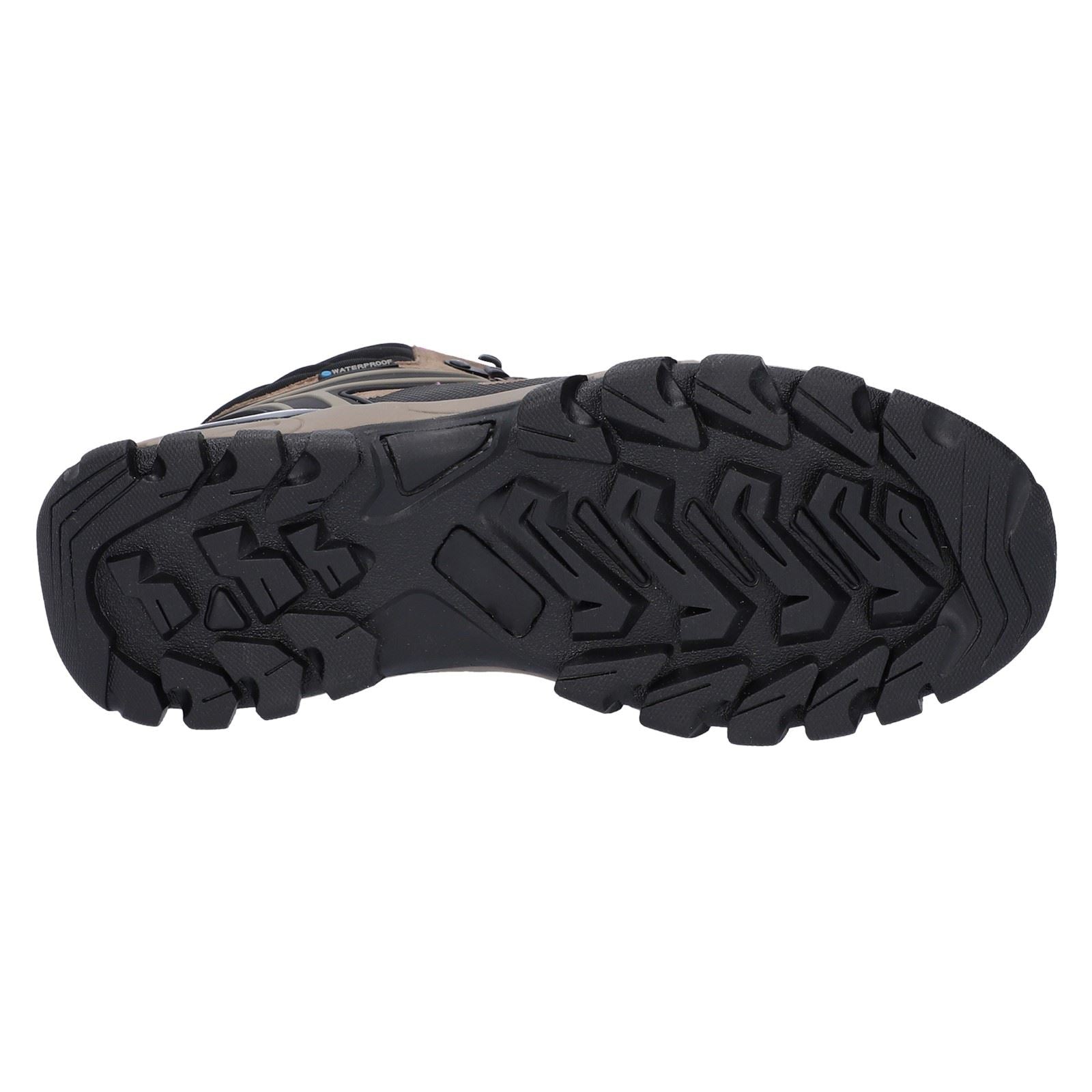 Hi-Tec V-Lite Explorer WP Bottes De Randonnée En Cuir Velours De Vache Pour Femmes Marron/lilas