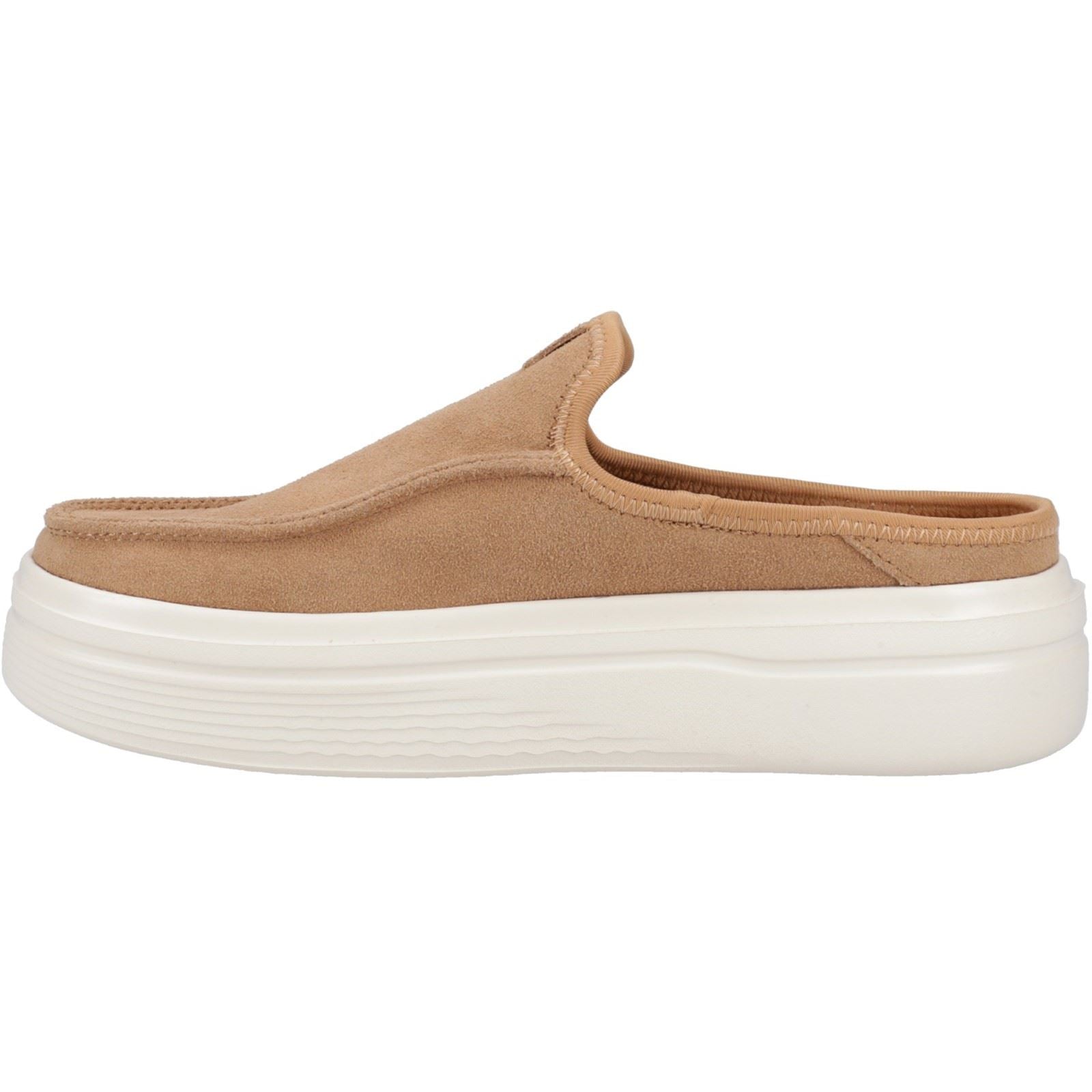 HEYDUDE Austin Lift Classic Mules Pour Femmes En Cuir Marron