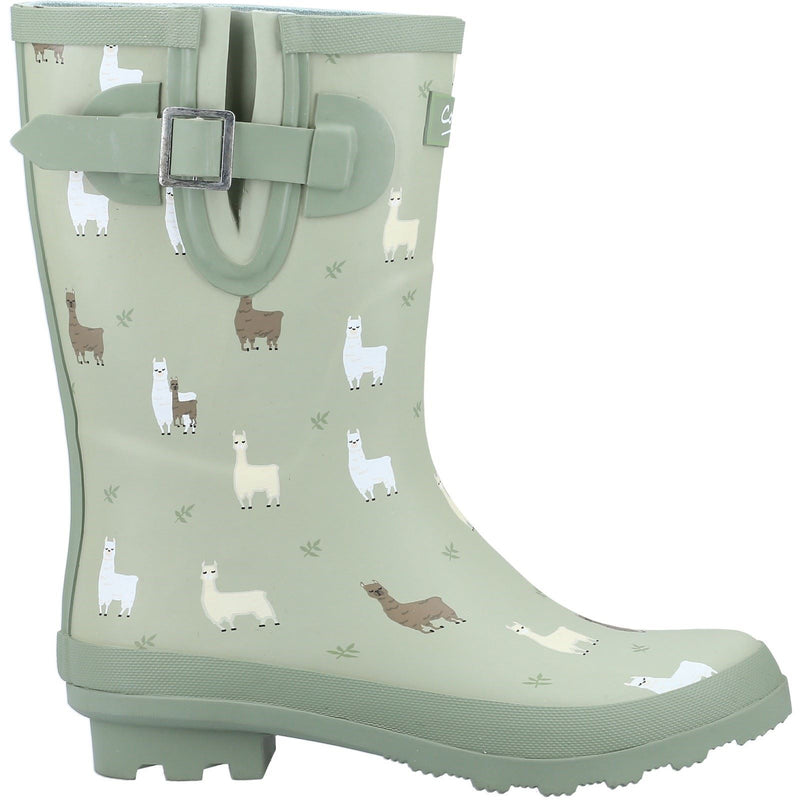 Cotswold Farmyard Mid Bottes En Caoutchouc Pour Alpaga