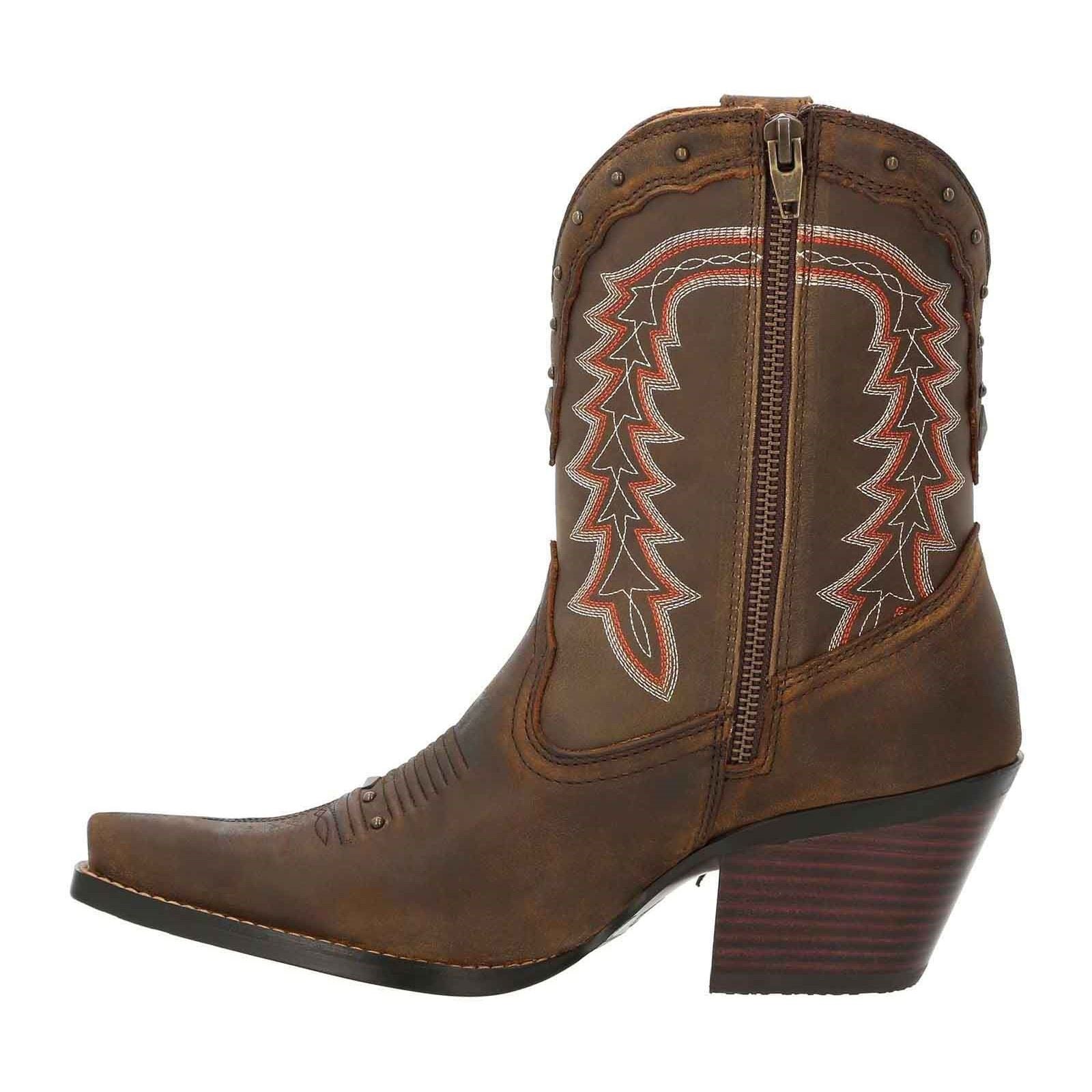 Durango Bottes Pecan En Cuir Pour Femme Crush
