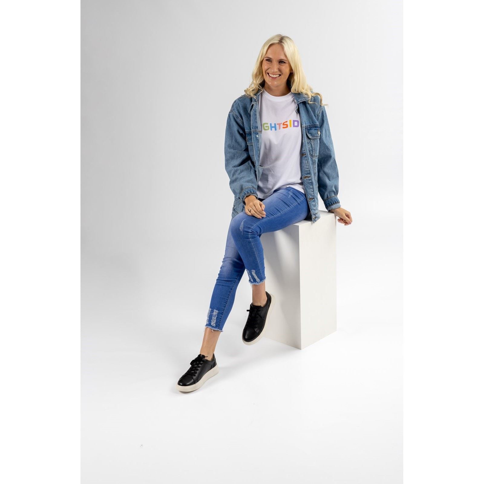 Hush Puppies Camille Baskets Noires Pour Femme En Cuir